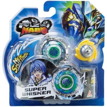Pião de Batalha Infinity Nado Standard Series - Super Whisker — Candide