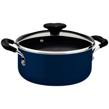 Caçarola Tramontina Tunis em Alumínio 20 cm 2,9 L Cerâmico Azul Mediterrâneo — Tramontina