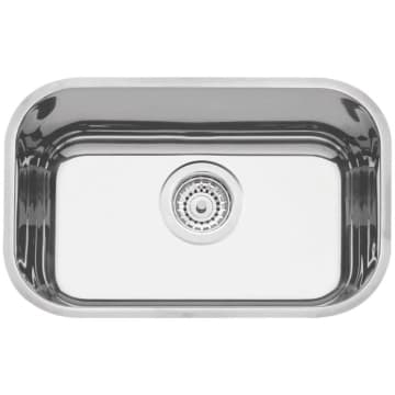 Cuba n.1 Tramontina Lavínia Prime em Aço Inox Alto Brilho 47 x 30 x 17 cm com Válvula — Tramontina