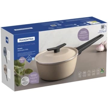 Panela Tramontina Spezia Induction em Alumínio com Revestimento Interno e Externo em Antiaderente Starflon Excellent Are —