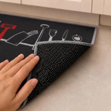 Kit Tapete para Cozinha 2 Peças Passadeira Antiderrapante Emborrachada Super Chef — Casa Scarpa