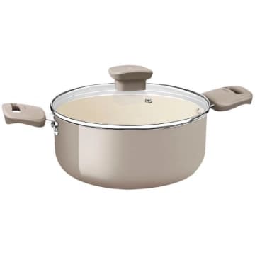 Caçarola Tramontina Veronese Alumínio e Cerâmica Bege 20cm 2,6 L — Tramontina