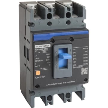 Caixa Moldada Tramontina TDM 250S 3150 3P 150 A 50 kA — Tramontina