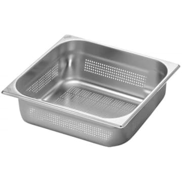 Cuba Perfurada Tramontina 2-3 em Aço Inox sem Alças — Tramontina