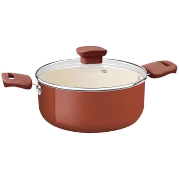 Caçarola Tramontina Veronese Alumínio e Cerâmica Argila 20cm 2,6 L — Tramontina