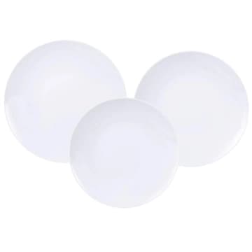 Aparelho de Jantar 12 Peças Tramontina Leonora Porcelana Bra — Tramontina