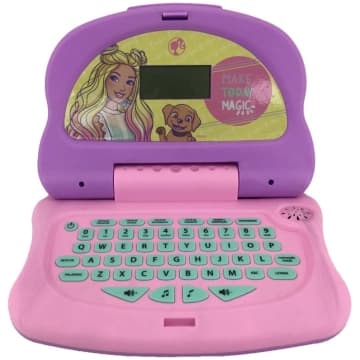 Laptop Infantil Educativo Candide Barbie Charm Tech Bilíngue — Candide