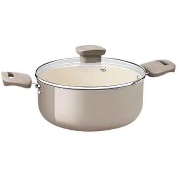 Caçarola Tramontina Veronese Alumínio e Cerâmica Bege 22cm 3,6 L — Tramontina