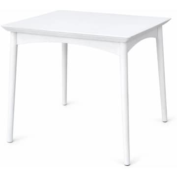 Mesa para 4 Lugares Desmontável Júpiter 70cm em Polipropileno Branco Acrilys — Acrilys