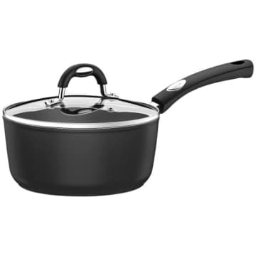 Panela Tramontina Monaco Induction em Aluminio com Revestimento Interno e Externo Antiaderente Starflon Premium Preto co —