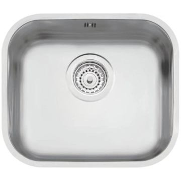 Cuba de Embutir n.0 Tramontina Lavínia 40 BL Prime em Aço Inox Acetinado 40 x 34 x 17 cm com Válvula e Escape — Tramontina