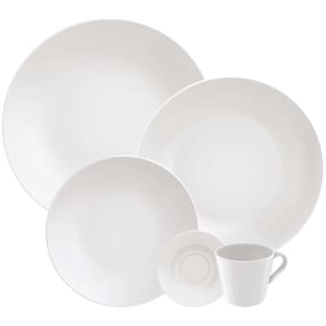 Aparelho de Jantar Tramontina Leonora em Porcelana 20 Peças — Tramontina