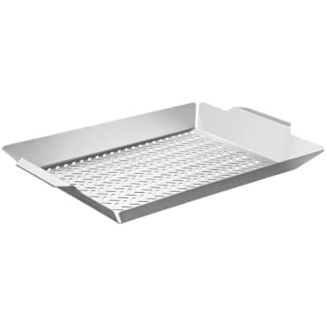 Grelha Tramontina Cosmos Multiuso em Aço Inox 47x30 cm — Tramontina