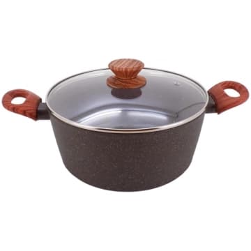 Caçarola Cerâmica Antiaderente Grafito De Indução 20 Cm Mimo — Mimo