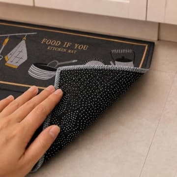 Kit Tapete para Cozinha 2 Peças Passadeira Antiderrapante Emborrachada Sabor Caseiro — Casa Scarpa