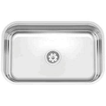 Cuba n.2 Tramontina Lavínia Standard em Aço Inox Polido 56 x 34 x 14 cm com Válvula 94085507 — Tramontina