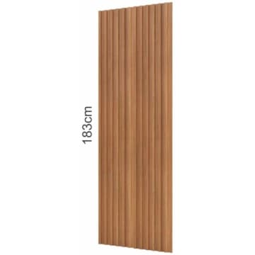 Painel Ripado em MDF 89,5x183 cm Freijó PA72JJ Dalla Costa — Dalla Costa