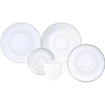 Aparelho de Jantar 20 Peças Tramontina Lineare Porcelana Dec — Tramontina
