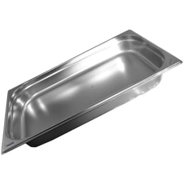 Kit 10 Cubas Gastronomica Inox 1/1x200mm com tampas Brasinox — Brasinox