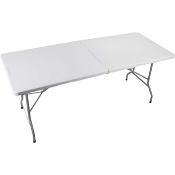 Mesa Plast Dobr Retangular 180cm Branca — Vonder